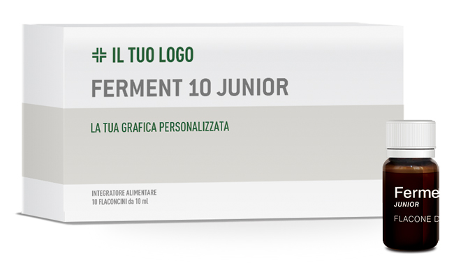 FERMENT 10 JUNIOR 10 FLACONCINI X 10 ML - Dolomiti e Natura
