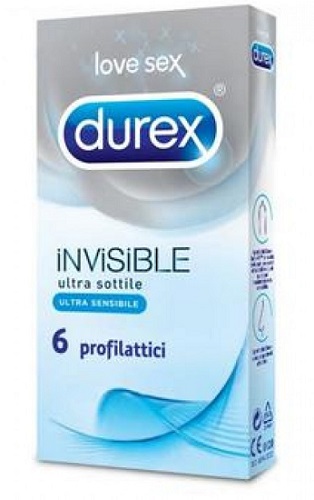 Durex Invisible 6 Pezzi - Dolomiti e Natura
