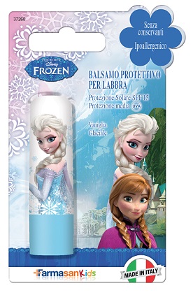 FARMASANKIDS BALSAMO LABBRA FROZEN SPF 15 VANIGLIA - Dolomiti e Natura