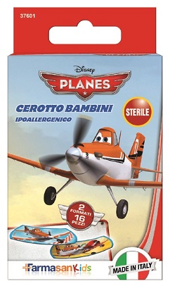 FARMASANKIDS CEROTTO BAMBINO IPOALLERGENICO PLANES 16 PEZZI - Dolomiti e Natura