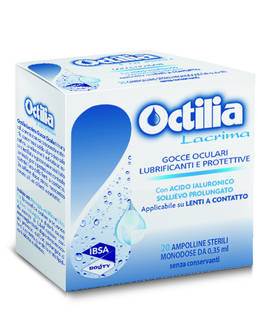 OCTILIA LACRIMA SOLLIEVO PROLUNGATO 20 FLACONCINI MONODOSE 0,35 ML - Dolomiti e Natura