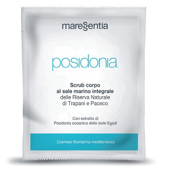 Posidonia Scrub Corpo Al Sale Marino Integrale 60 g - Dolomiti e Natura