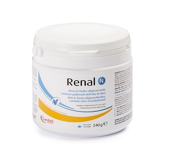 RENAL N MANGIME COMPLEMENTARE PER CANI E GATTI BARATTOLO 240 G - Dolomiti e Natura