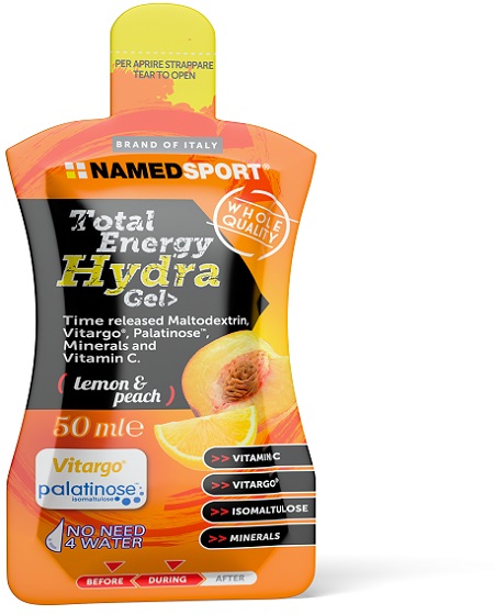 TOTAL ENERGY HYDRA GEL LEMON & PEACH 50 ML - Dolomiti e Natura