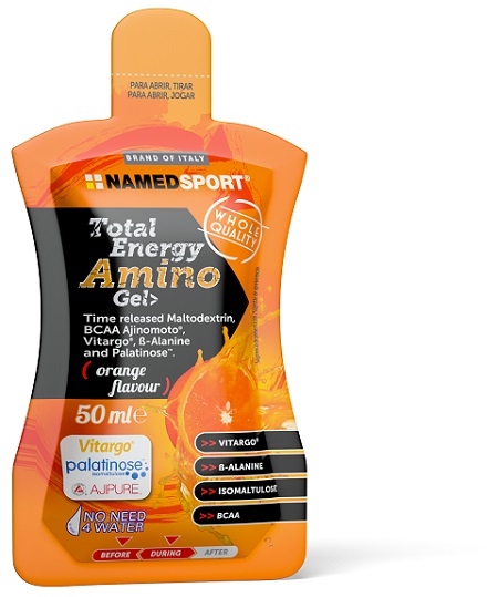 Named Total Energy Amino Gel Gusto Orange 50 ml - Dolomiti e Natura