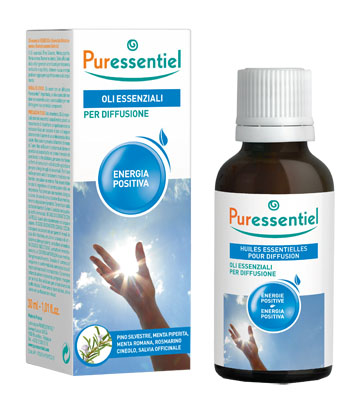PURESSENTIEL MISCELA ENERGIA POSITIVA PER DIFFUSIONE 30 ML - Dolomiti e Natura