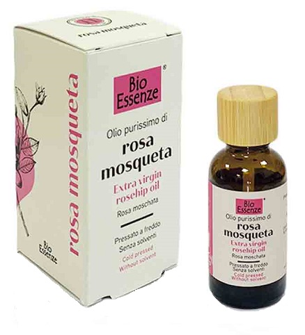 BIO ESSENZE OLIO PURISSIMO DI ROSA MOSQUETA 50 ML - Dolomiti e Natura