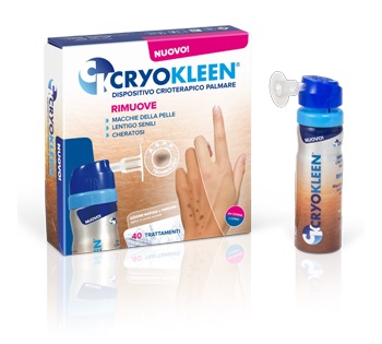 CRYOKLEEN TRATTAMENTO MACCHIE DELLA PELLE E LENTIGO SOLARI E LENTIGO SENILI 23 ML - Dolomiti e Natura