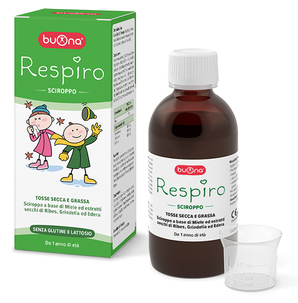 BUONA RESPIRO SCIROPPO 140 ML - Dolomiti e Natura