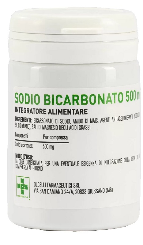 SODIO BICARBONATO 500 MG 100 COMPRESSE - Dolomiti e Natura