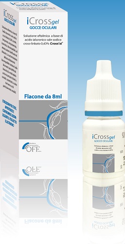ICROSS GEL GOCCE OCULARI ACIDO IALURONICO CROSS-LINKATO 0,4% 8 ML - Dolomiti e Natura
