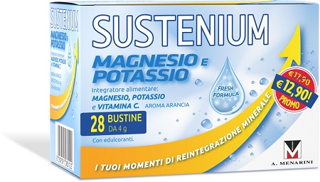 SUSTENIUM MAGNESIO POTASSIO 28 BUSTINE PROMO - Dolomiti e Natura