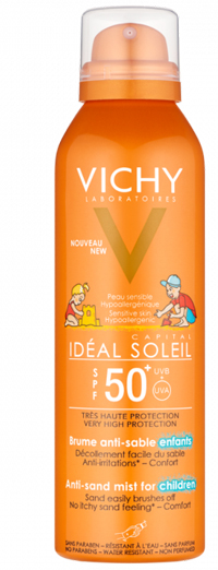 Vichy Ideal Soleil Solare SPF 50+ Anti-Sabbia Bimbi 200 ml - Dolomiti e Natura