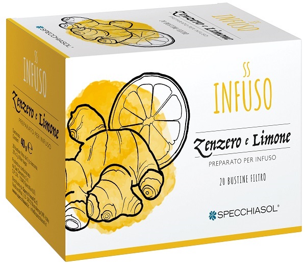 INFUSO TISANA ZENZERO + LIMONE 20 FILTRI - Dolomiti e Natura
