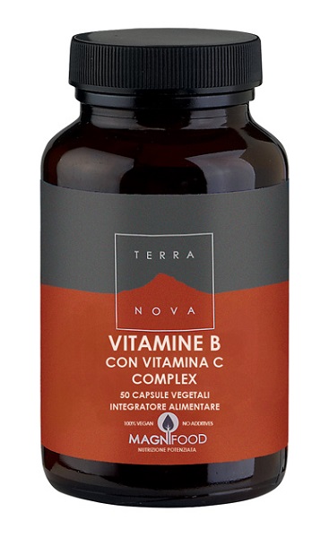 TERRANOVA COMPLESSO DI VITAMINE B CON VITAMINA C 50 CAPSULE - Dolomiti e Natura