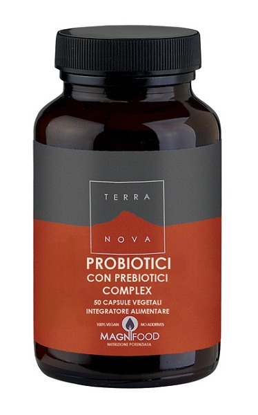 TERRANOVA PROBIOTICI CON PREBIOTICI COMPLEX 50 CAPSULE VEGETALI - Dolomiti e Natura