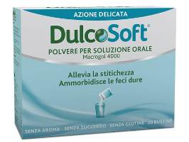 DulcoSoft Polvere Per Soluzione Orale 20 Bustine - Dolomiti e Natura