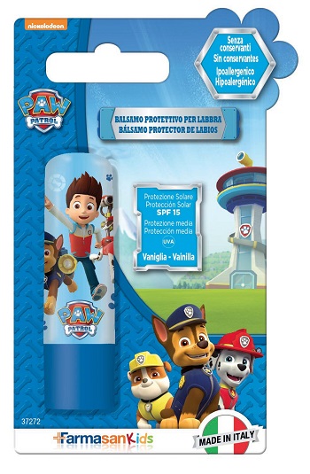 FARMASANKIDS BALSAMO LABBRA PAW PATROL SPF15 - Dolomiti e Natura