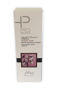HINO NATURAL SKINCARE PRO BALANCE VELVET TOUCH CREAM CREMA MANI 30 ML - Dolomiti e Natura