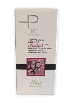 HINO NATURAL SKINCARE PRO BALANCE NEW GLOW SCRUB ESFOLIANTE VISO DECOLLETE 50 ML - Dolomiti e Natura