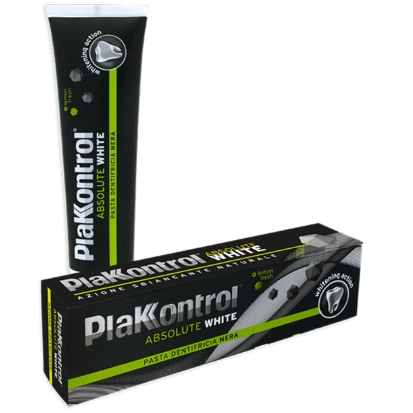 PLAKKONTROL ABSOLUTE WHITE DENTIFRICIO 75 ML - Dolomiti e Natura