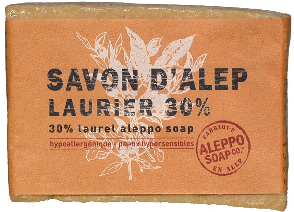 SAPONE DI ALEPPO 30% SAVON ALEP 30% 200 G - Dolomiti e Natura