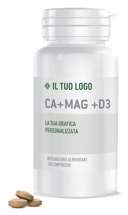 CALCIO/MAGNESIO/VITAMINA D3 ADULTI 120 COMPRESSE - Dolomiti e Natura