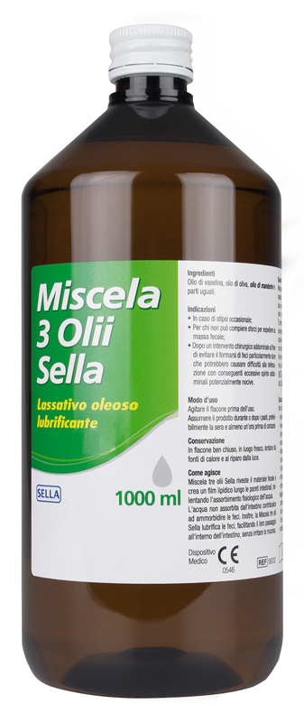 MISCELA 3 OLII LASSATIVO 1 LITRO MD - Dolomiti e Natura