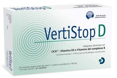 VERTISTOP D 20 COMPRESSE DA 1100 MG - Dolomiti e Natura