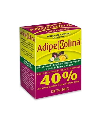 DIETALINEA ADIPEKOLINA 24 COMPRESSE - Dolomiti e Natura