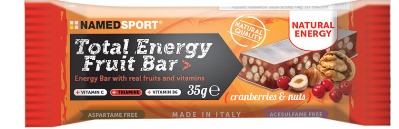 TOTAL ENERGY FRUIT BAR CRANBERRY & NUTS 35 G - Dolomiti e Natura