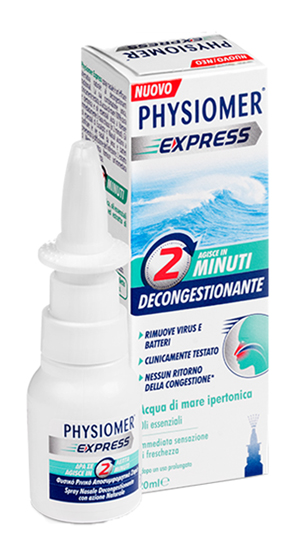 SPRAY NASALE PHYSIOMER EXPRESS SPRAY 20 ML - Dolomiti e Natura
