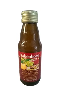 RABENHORST SUCCO MIX FRUTTA CON ZENZERO 125 ML - Dolomiti e Natura