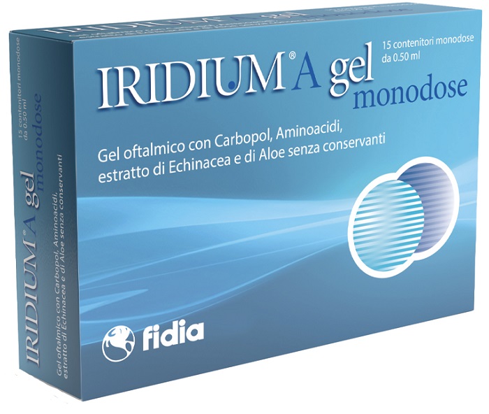 IRIDIUM A GEL OFTALMICO MONODOSE 15 CONTENITORI DA 0,50 ML - Dolomiti e Natura