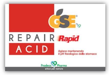 GSE REPAIR RAPID ACID 36 COMPRESSE - Dolomiti e Natura