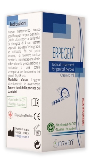 ERPEGEN CREMA PER IL TRATTAMENTO DI HERPES GENITALE 10 ML - Dolomiti e Natura