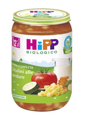 Hipp Ditalini Alle Verdure 250 g - Dolomiti e Natura