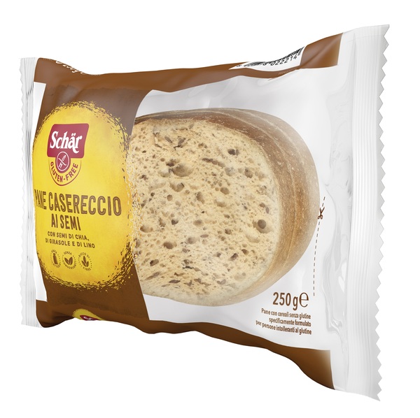 SCHAR PANE CASERECCIO AI SEMI SENZA LATTOSIO 250 G - Dolomiti e Natura