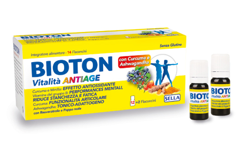 BIOTON VITALITA' ANTI AGE 14 FLACONCINI DA 10 ML - Dolomiti e Natura