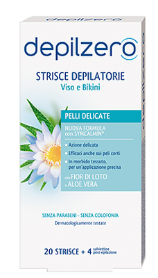 DEPILZERO STRISCE VISO E BIKINI 20 PEZZI - Dolomiti e Natura