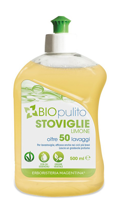 BIOPULITO STOVIGLIE 500 ML - Dolomiti e Natura