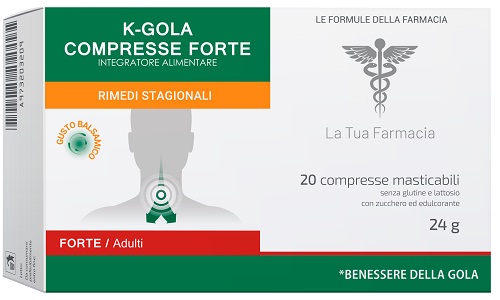 LABO24 K-GOLA FORTE 20 COMPRESSE MASTICABILI - Dolomiti e Natura