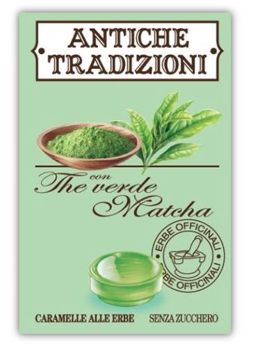 ANTICHE TRADIZIONI THE MATCHA CARAMELLE 20 PEZZI - Dolomiti e Natura