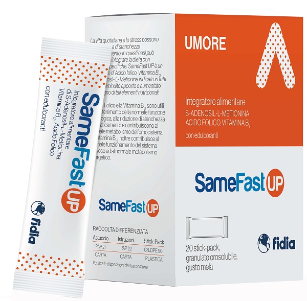 SAMEFAST UP 20 STICK PACK GRANULATO OROSOLUBILE GUSTO ANANAS - Dolomiti e Natura