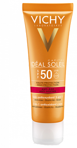 Vichy Ideal Soleil Crema Viso Anti-Età SPF 50 50 ml - Dolomiti e Natura