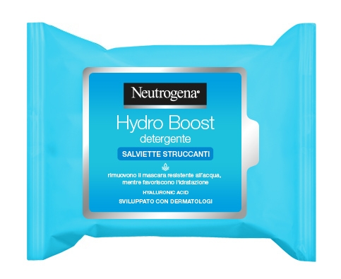NEUTROGENA HYDRO BOOST SALVIETTE STRUCCANTI 25 PEZZI - Dolomiti e Natura