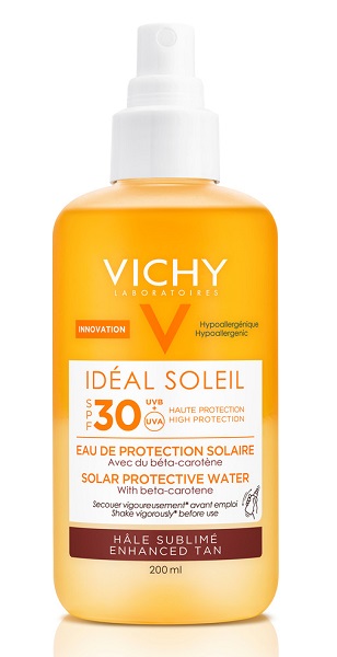 Vichy Ideal Soleil Acqua Solare Protettiva Abbronzatura Intensa SPF 30 200 ml - Dolomiti e Natura