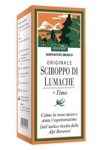 SCIROPPO LUMACHE ORIGINALE 150 ML - Dolomiti e Natura