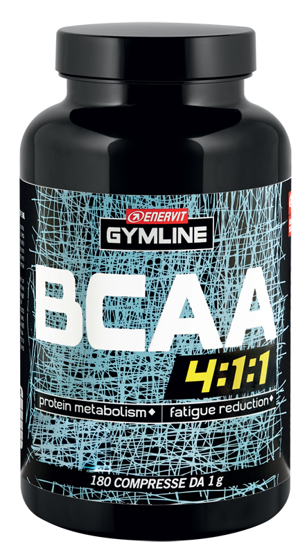 GYMLINE MUSCLE BCAA 4:1:1 KYOWA QUALITY COMPRESSE 180 COMPRESSE 180 G - Dolomiti e Natura
