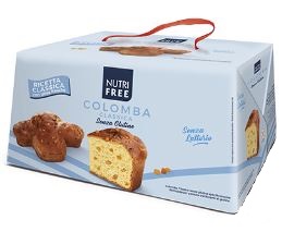 NUTRIFREE COLOMBA CLASSICA SENZA LATTOSIO 550 G - Dolomiti e Natura